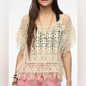 ECOTÈ Crotchet knit Top